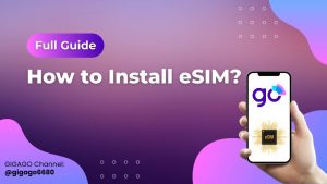 How to install Europe eSIM