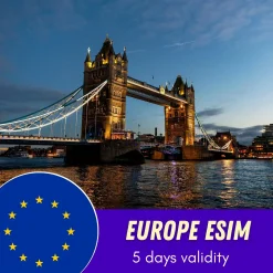 Europe eSIM 5 Days