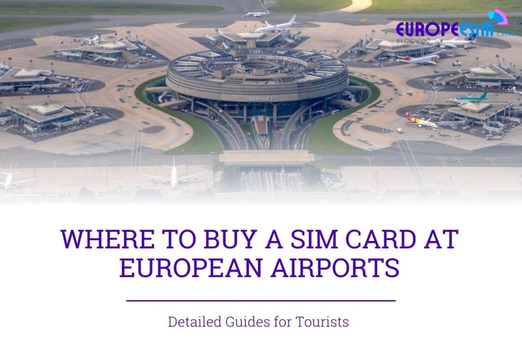 SIM CARD at EUROPEAN AIRPORT