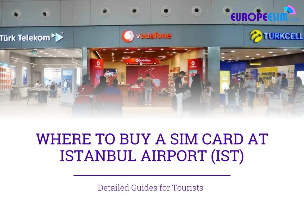 SIM CARD at ISTANBUL AIRPORT
