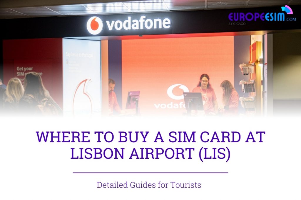 SIM card at Lisbon Humberto Delgado Airport