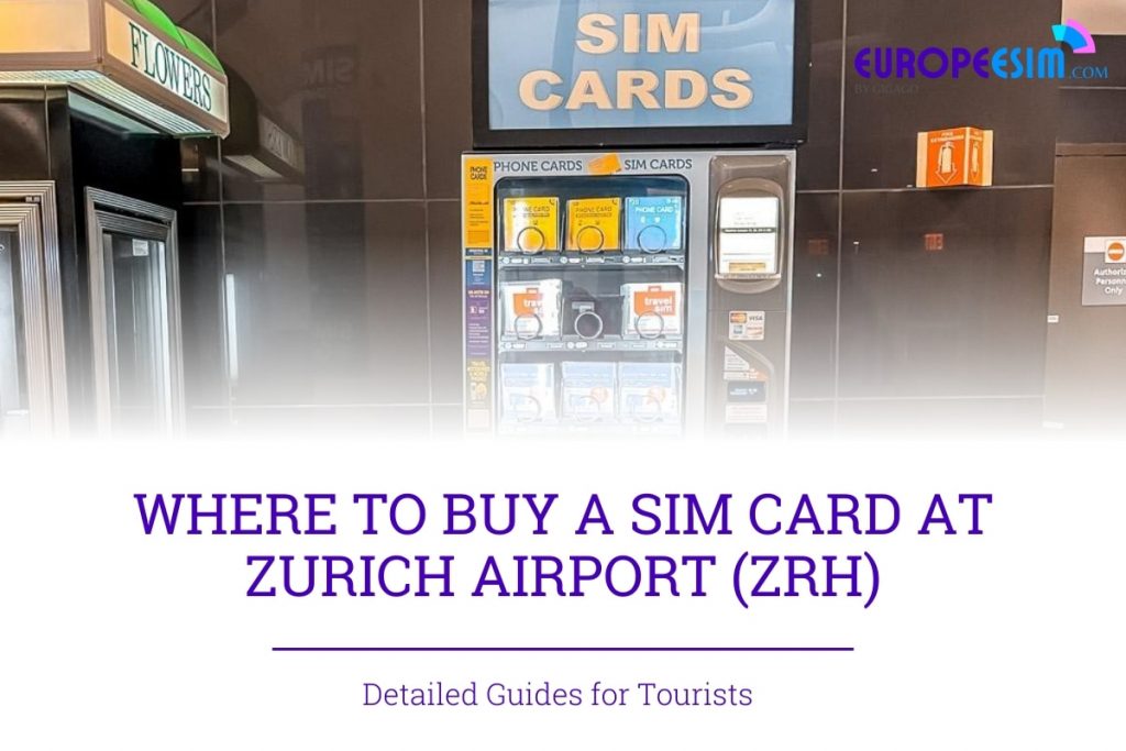 SIM CARD at ZURICH AIRPORT