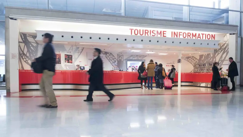 Tourisme Information at Paris Airport CDG