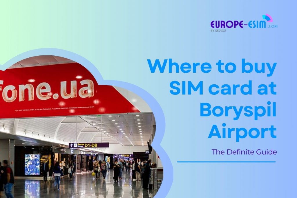 Buying SIM card at Boryspil airport