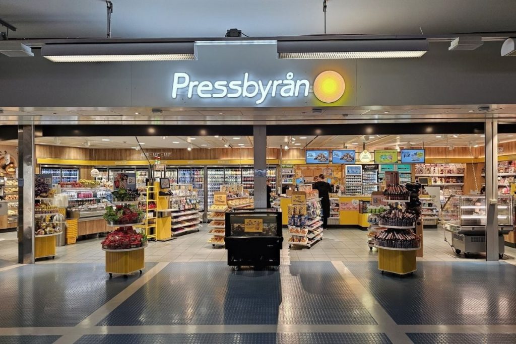 Pressbyrån at Stockholm Arlanda Airport