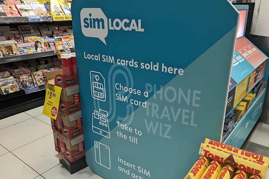 SIM Local at London Heathrow Airport