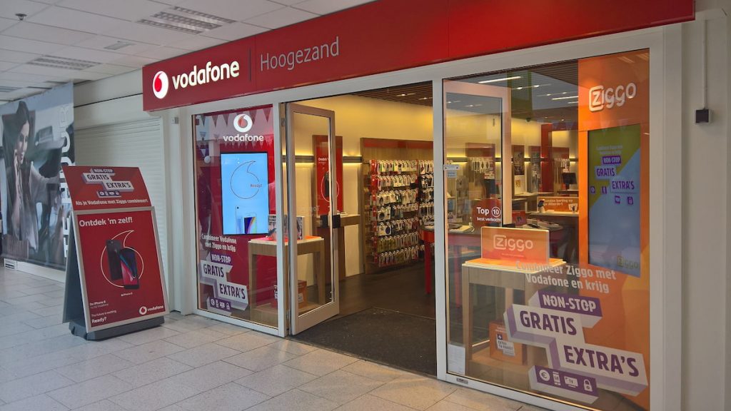 Vodafone Store in Netherlands