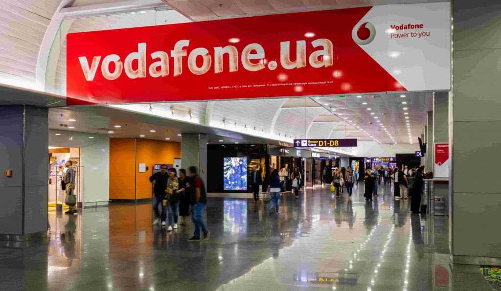 Vodafone Ukraine at Boryspil Airport