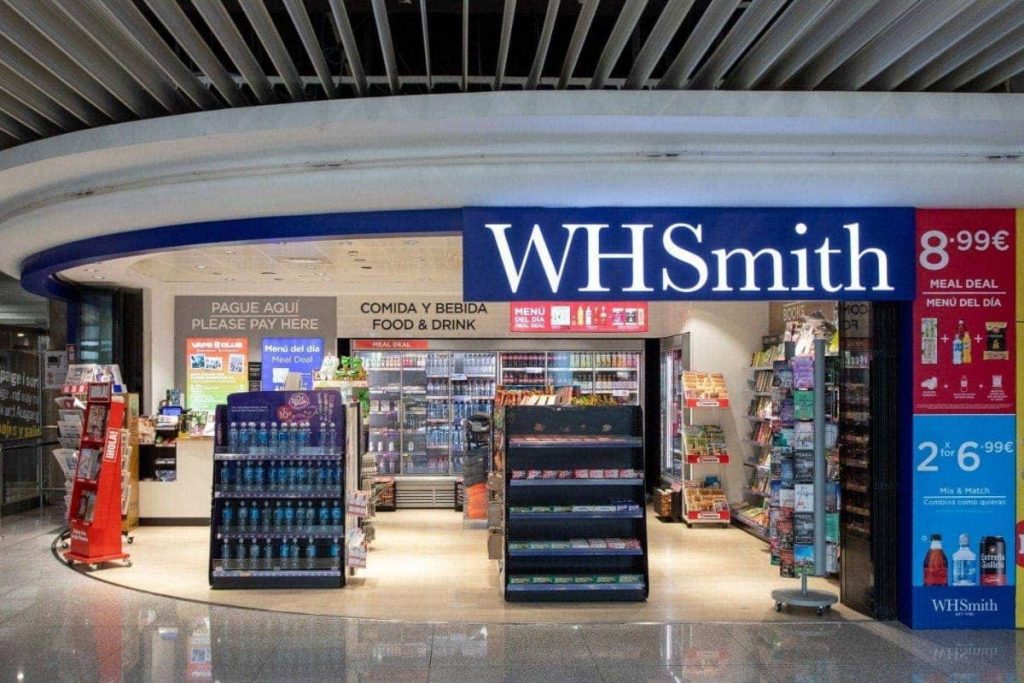 WHSmith store at Palma de Mallorca Airport