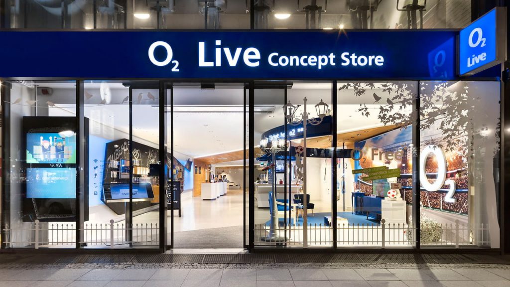 o2 store in berlin germany