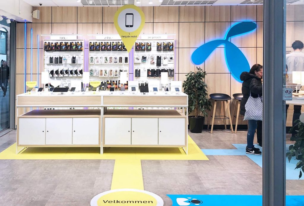 telenor store in copenhagen denmark