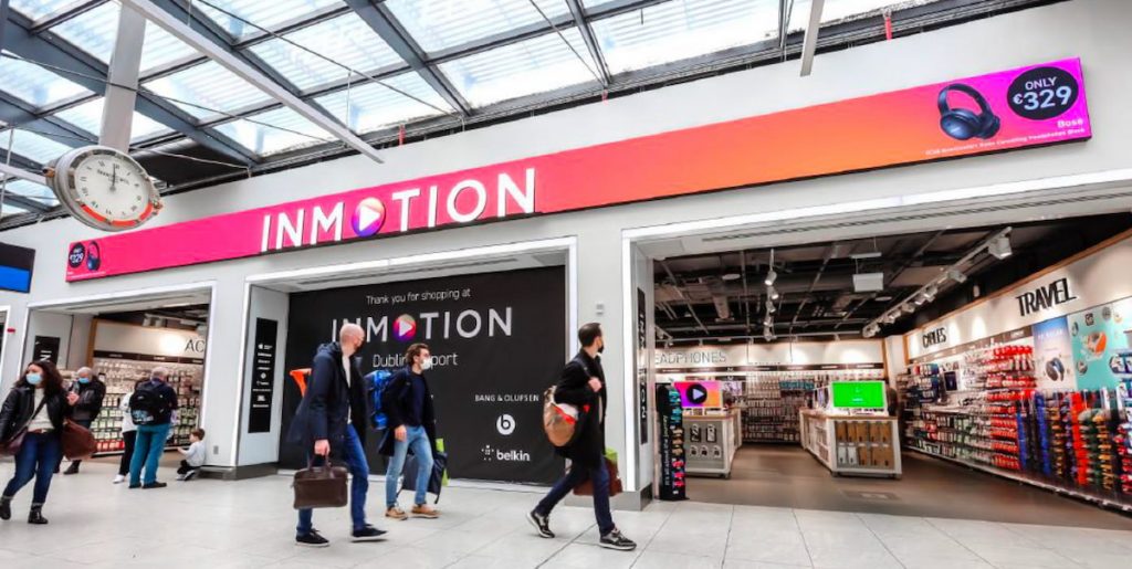 Inmotion store at Dublin airport