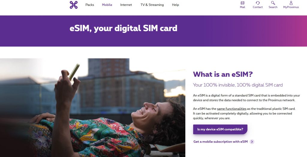 Proximus eSIM