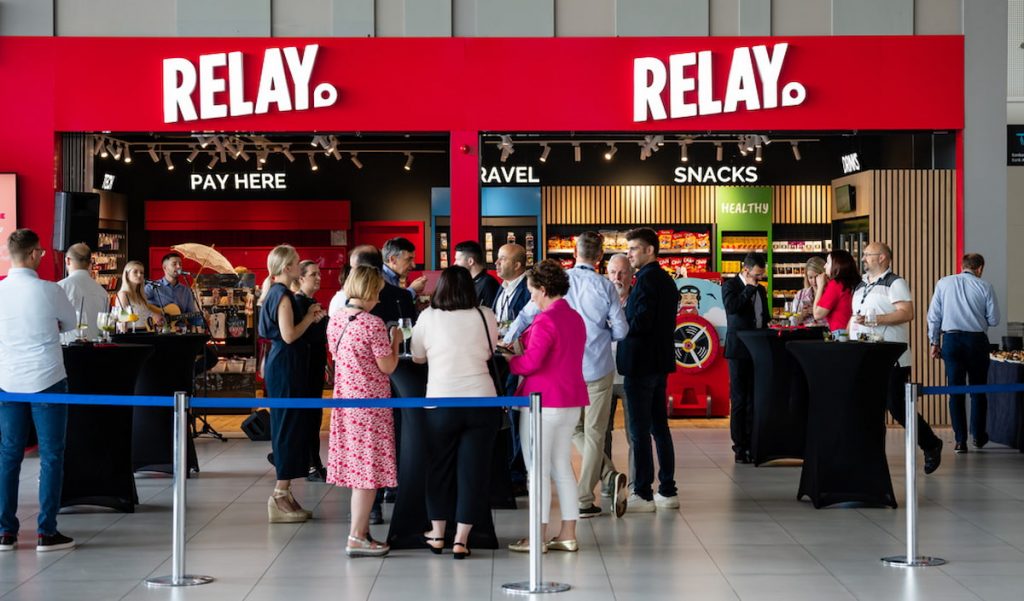 Relay store at Zagreb airport