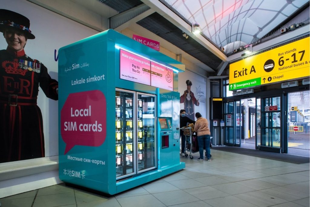 SIM Local at Manchester Airport