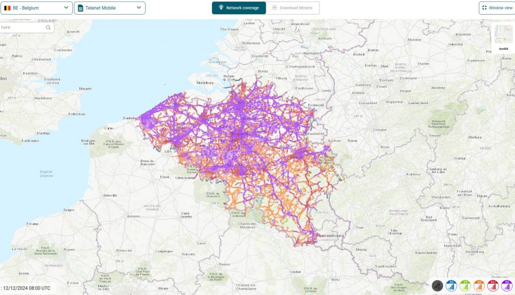 Telenet coverage