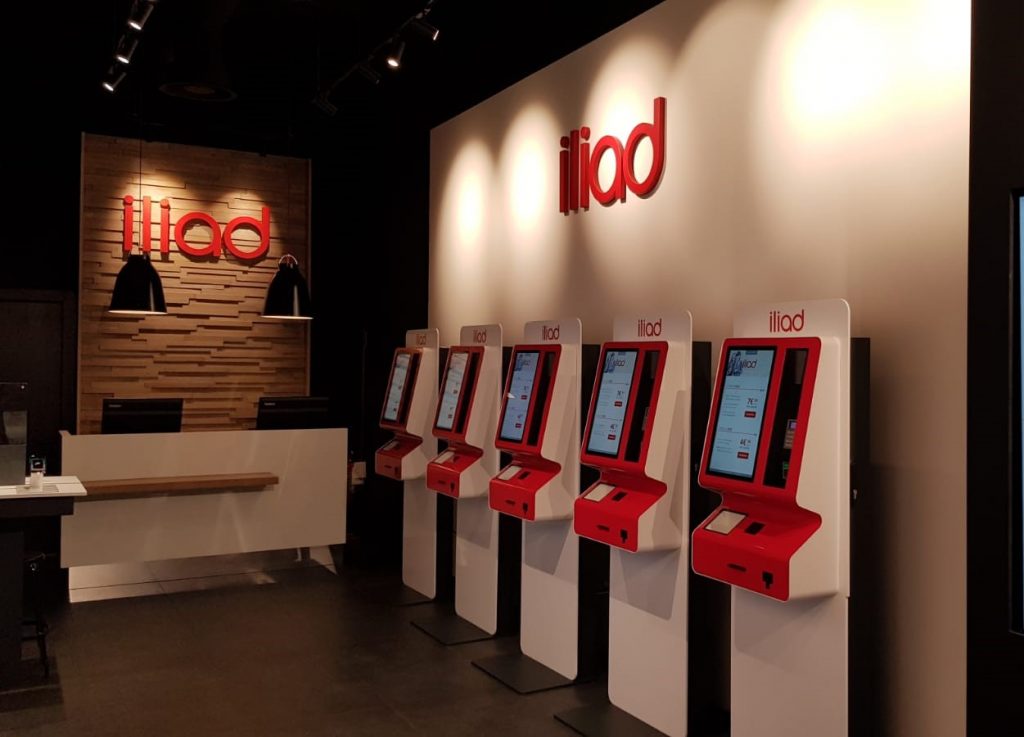 iliad store in rome italy