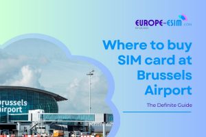 sim card at Brussels Airport