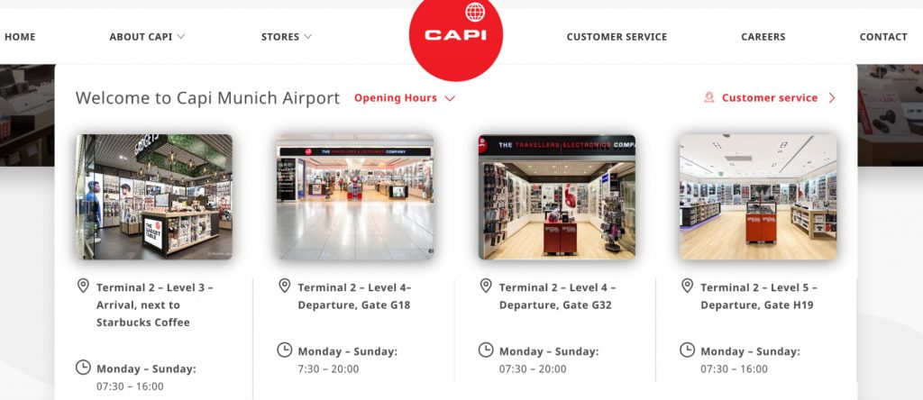 Capi Store Munich Airport